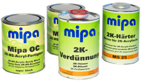 Mipa Superblack -paketet, 4L