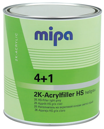 Mipa Filler/Slipgrund HS (svart), 3 L