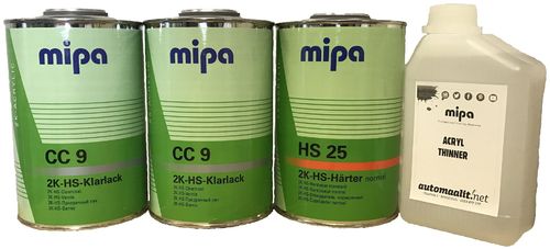 Mipa Clearcoat package CC9