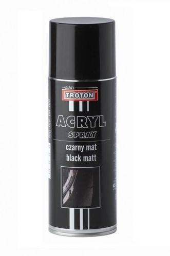 Troton Mattsvart sprayfärg 400ml