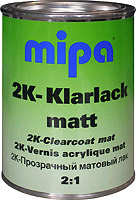 Mipa CCM - 2k matt klarlack