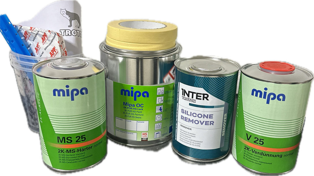 Mipa Stora lackeringspaketet, 5L - Billackering.eu