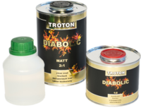 Troton Diabolic klarlack - Matt, 1,5L