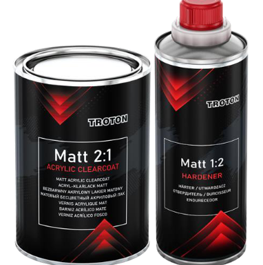Troton Matt clear coat 2:1, 1.5L