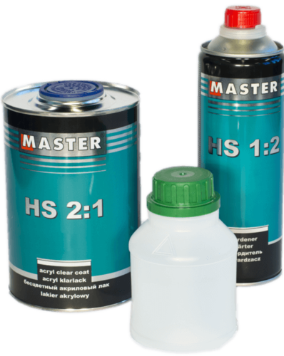 HS klarlack - 1L + 0,5L härdare + 0,25 L förtunning