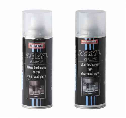 Troton Matt klarlack Spray 400ml