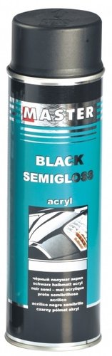 Troton halvblank svart