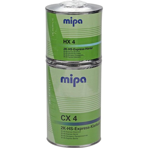 Mipa CX4 quick clear varnish - 1.5L