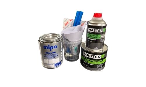 Mipa BC Sprutfärdigt, XS metallicpaket 1L