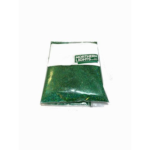 Northern Lights Metalflake Lazer Green