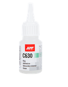 APP C630 Cyano-acrylic adhesive for rubber and plastic and EPDM