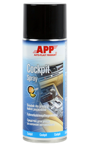 APP Cockpit Spray Silikonfri vätska för skötsel av bilinredning