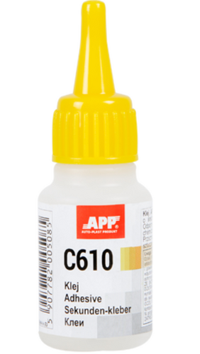 APP C610 Cyano-akryllim för gummi och plast och metall