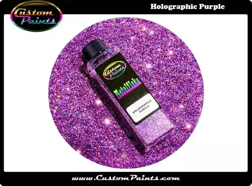 Custom Paints Metalflake Holographic Purple