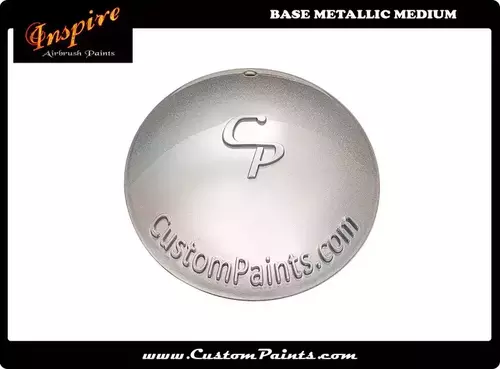 Inspire aribrushfärg Silver (medium) 100ml