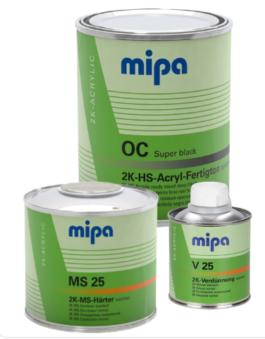Mipa Superblack- paketet 1,75L