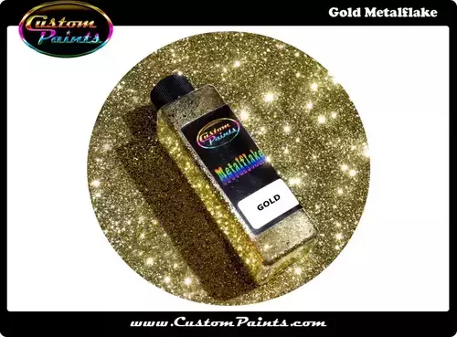 Custom Paints Metalflake Gold
