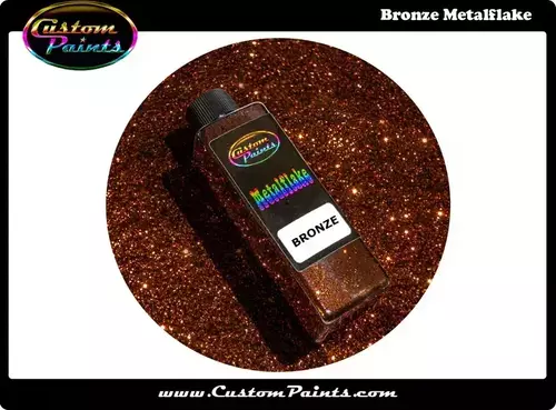 Custom Paints Metalflake Bronze